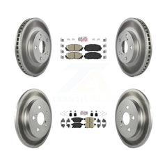 Transit Auto KGA-102618 Disc Brake Kit for 2010-2015 Toyota Prius Plug-In, Lexus CT200h, Toyota Prius - Front and Rear