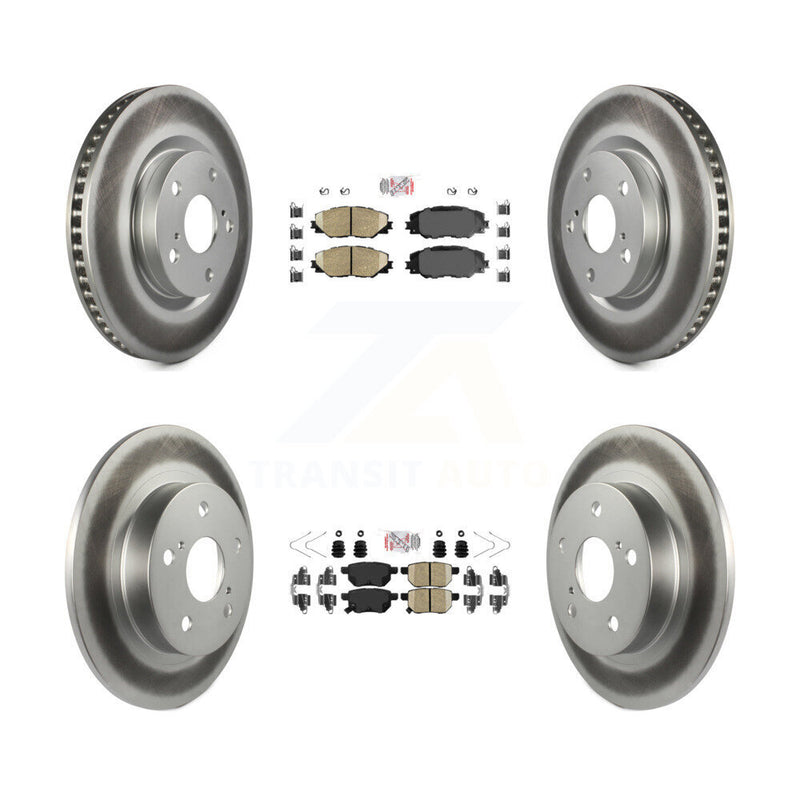 Transit Auto KGA-102621 Disc Brake Kit for 2011-2016 Scion tC - Front and Rear