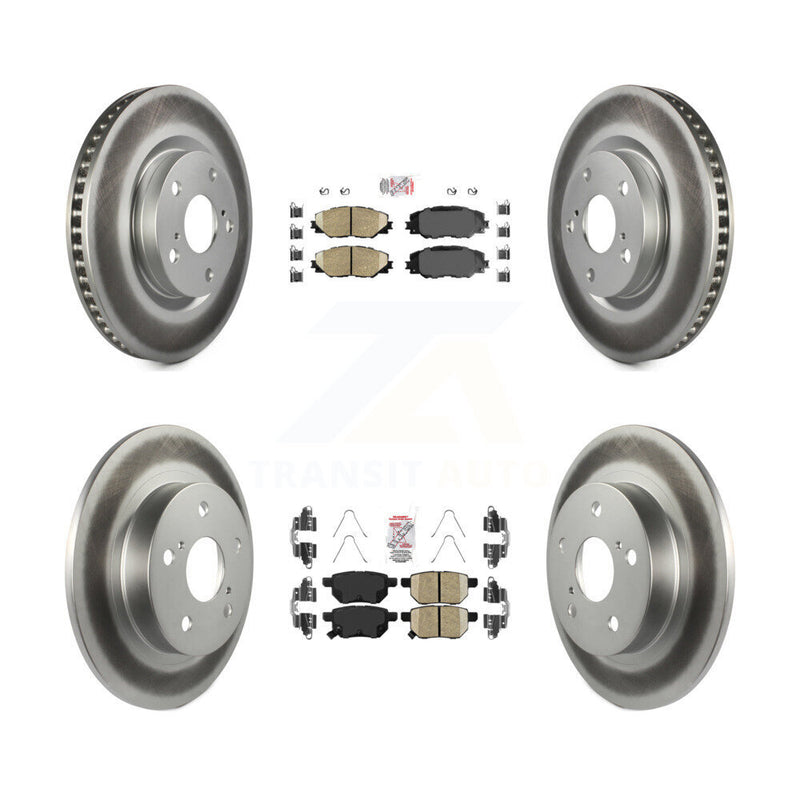 Transit Auto KGA-102622 Disc Brake Kit for 2011-2016 Scion tC - Front and Rear