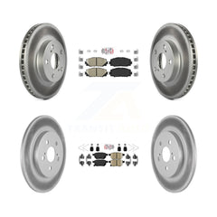 Transit Auto KGA-102623 Disc Brake Kit for 2011-2017 Lexus CT200h - Front and Rear