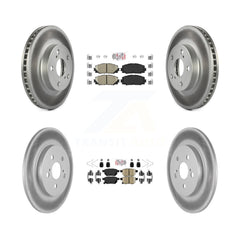 Transit Auto KGA-102624 Disc Brake Kit for 2011-2017 Lexus CT200h - Front and Rear