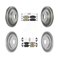 Transit Auto KGA-102626 Disc Brake Kit for 2011-2017 Lexus CT200h - Front and Rear