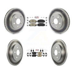 Transit Auto KGA-102629 Disc Brake Kit for 2016-2022 Toyota Corolla, Toyota Prius AWD-e and More - Front and Rear