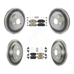 Transit Auto KGA-102632 Disc Brake Kit for 2016-2022 Toyota Corolla, Toyota Prius AWD-e and More - Front and Rear