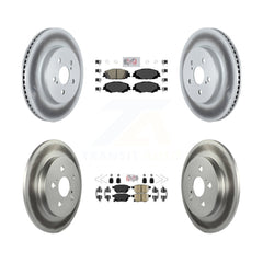 Transit Auto KGA-102641 Disc Brake Kit for 2020-2022 Toyota Corolla, Toyota Prius Prime - Front and Rear