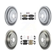 Transit Auto KGA-102642 Disc Brake Kit for 2020-2022 Toyota Corolla, Toyota Prius Prime - Front and Rear