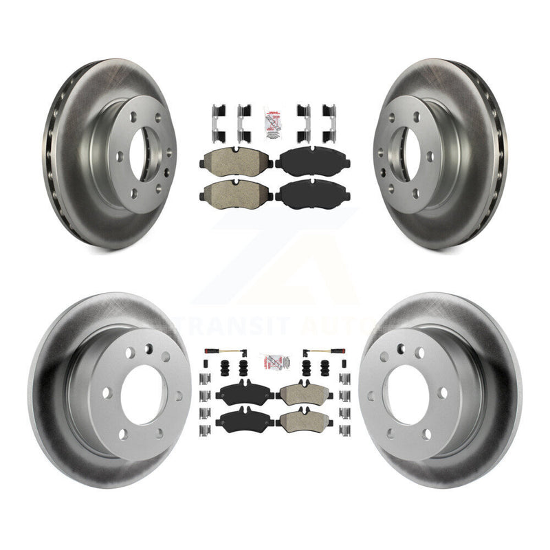 Transit Auto KGA-102644 Disc Brake Kit for 2007-2018 Mercedes-Benz Sprinter 2500, Dodge Sprinter 2500, Freightliner Sprinter 2500 - Front and Rear