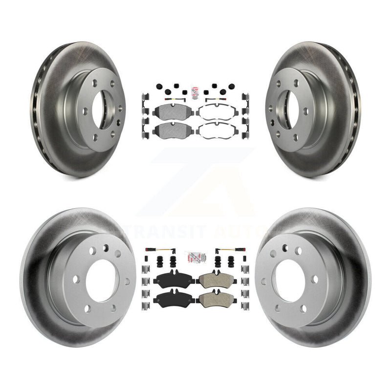 Transit Auto KGA-102645 Disc Brake Kit for 2007-2018 Mercedes-Benz Sprinter 2500, Dodge Sprinter 2500, Freightliner Sprinter 2500 - Front and Rear