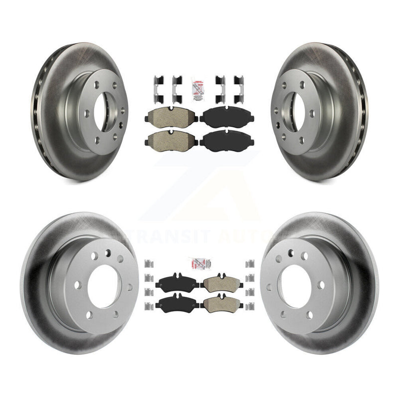 Transit Auto KGA-102646 Disc Brake Kit for 2007-2018 Mercedes-Benz Sprinter 2500, Dodge Sprinter 2500, Freightliner Sprinter 2500 - Front and Rear