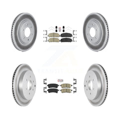 Transit Auto KGA-102648 Disc Brake Kit for 2011-2024 Nissan Armada, INFINITI QX80, INFINITI QX56 - Front and Rear