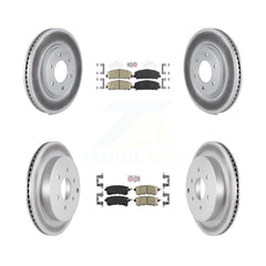 Transit Auto KGA-102649 Disc Brake Kit for 2011-2024 Nissan Armada, INFINITI QX80, INFINITI QX56 - Front and Rear