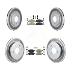 Transit Auto KGA-102650 Disc Brake Kit for 2017-2019 Nissan Armada - Front and Rear