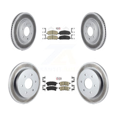 Transit Auto KGA-102651 Disc Brake Kit for 2017-2019 Nissan Armada - Front and Rear