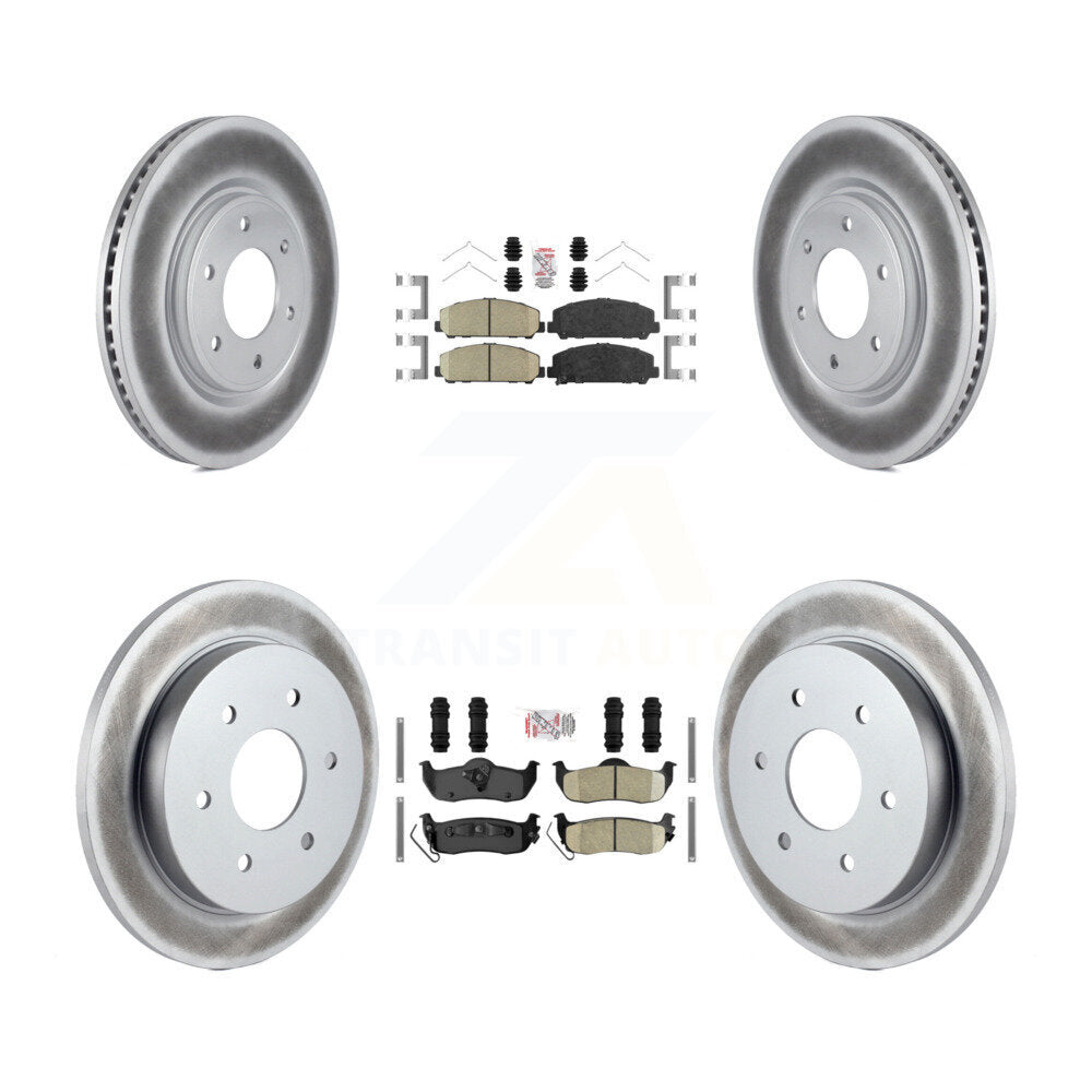 Transit Auto KGA-102654 Disc Brake Kit for 2007-2015 INFINITI QX56, Nissan Armada, Nissan TITAN - Front and Rear