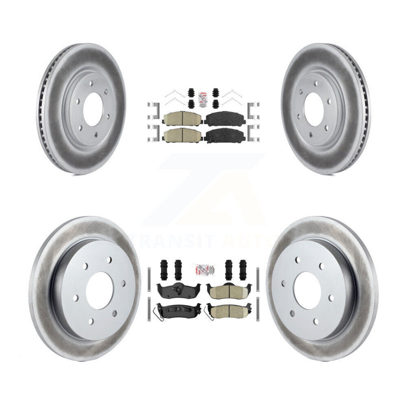 Transit Auto KGA-102654 Disc Brake Kit for 2007-2015 INFINITI QX56, Nissan Armada, Nissan TITAN - Front and Rear