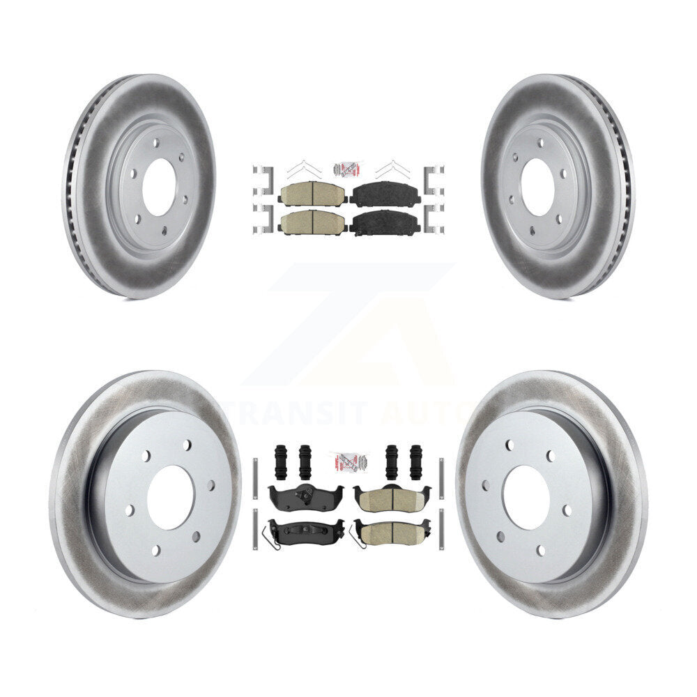 Transit Auto KGA-102655 Disc Brake Kit for 2007-2015 INFINITI QX56, Nissan Armada, Nissan TITAN - Front and Rear