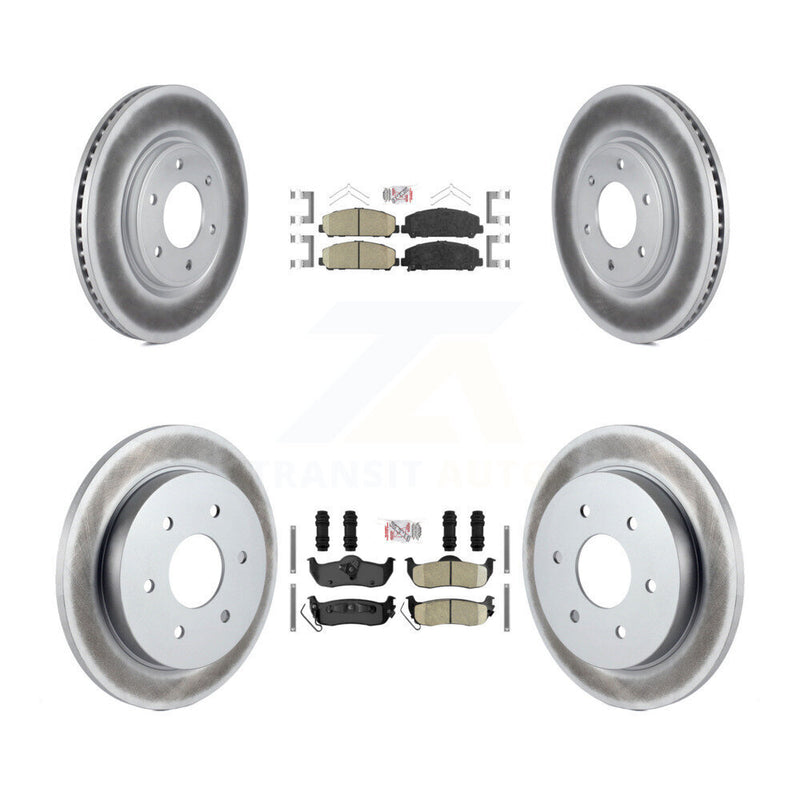 Transit Auto KGA-102655 Disc Brake Kit for 2007-2015 INFINITI QX56, Nissan Armada, Nissan TITAN - Front and Rear