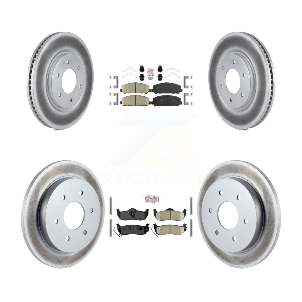 Transit Auto KGA-102658 Disc Brake Kit for 2007-2015 INFINITI QX56, Nissan Armada, Nissan TITAN - Front and Rear
