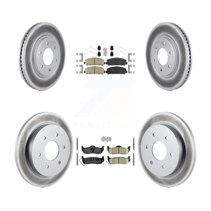 Transit Auto KGA-102658 Disc Brake Kit for 2007-2015 INFINITI QX56, Nissan Armada, Nissan TITAN - Front and Rear