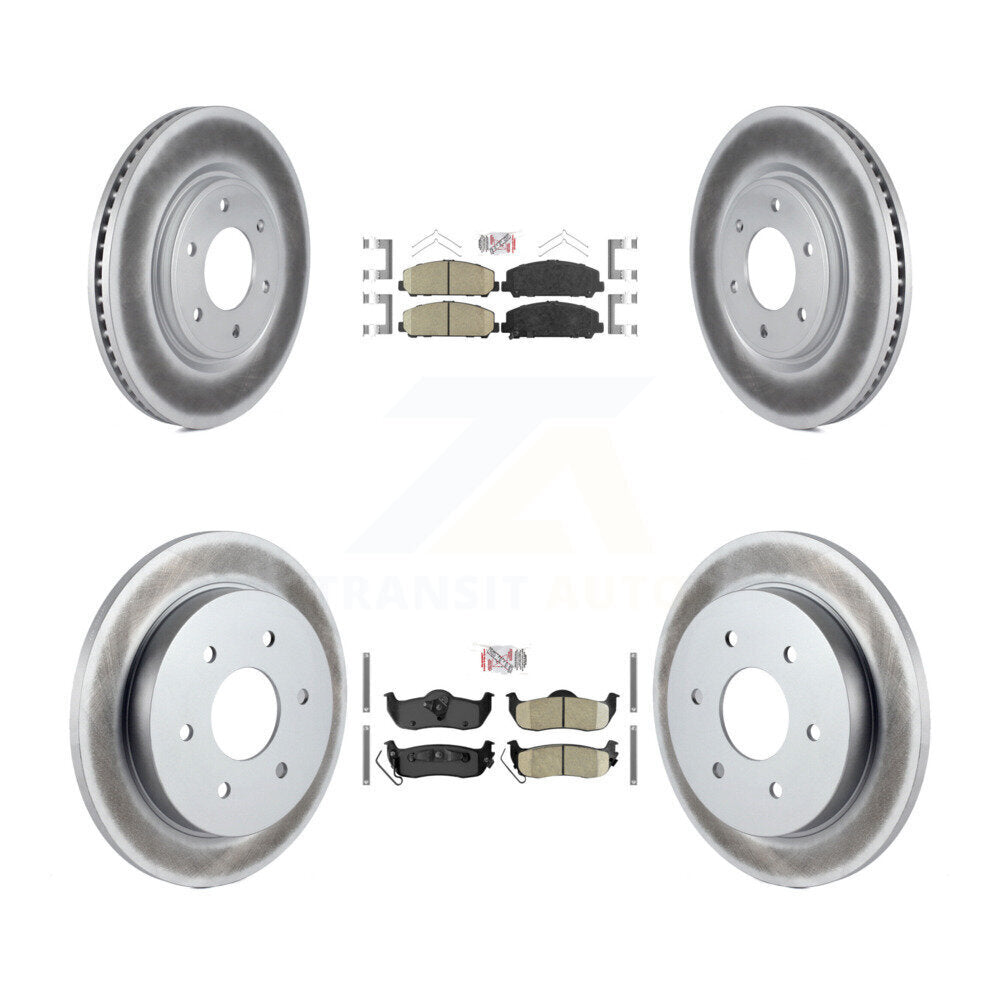 Transit Auto KGA-102659 Disc Brake Kit for 2007-2015 INFINITI QX56, Nissan Armada, Nissan TITAN - Front and Rear