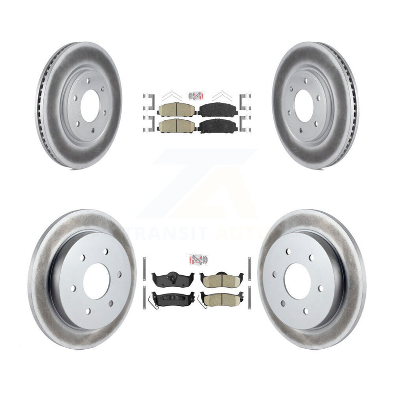 Transit Auto KGA-102659 Disc Brake Kit for 2007-2015 INFINITI QX56, Nissan Armada, Nissan TITAN - Front and Rear
