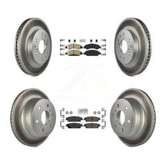 Transit Auto KGA-102660 Disc Brake Kit for 2014-2020 Chevrolet Suburban, Cadillac Escalade and More - Front and Rear