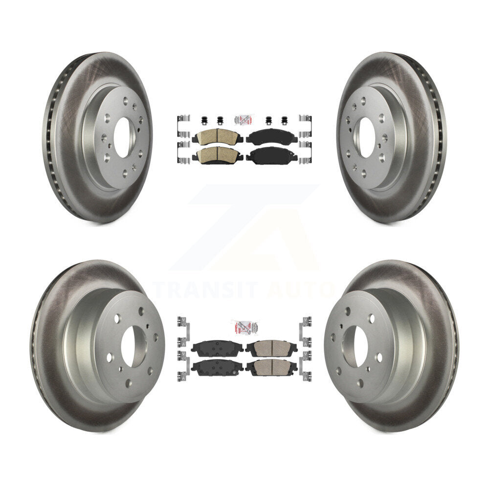 Transit Auto KGA-102663 Disc Brake Kit for 2014-2020 Chevrolet Suburban, Cadillac Escalade and More - Front and Rear