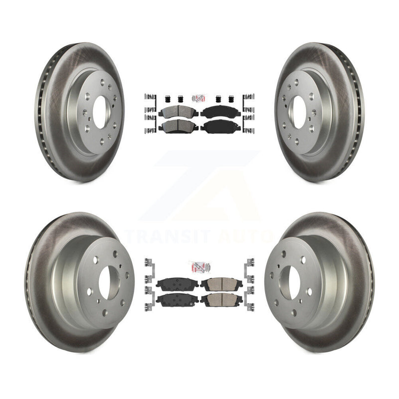 Transit Auto KGA-102664 Disc Brake Kit for 2014-2020 Chevrolet Suburban, Cadillac Escalade and More - Front and Rear