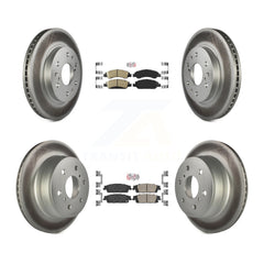 Transit Auto KGA-102665 Disc Brake Kit for 2014-2020 Chevrolet Suburban, Cadillac Escalade and More - Front and Rear