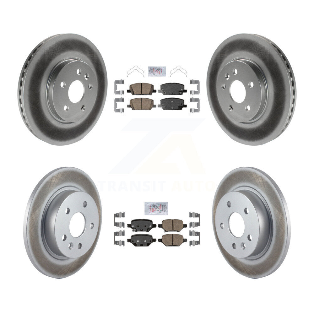 Transit Auto KGA-102666 Disc Brake Kit for 2018-2022 Chevrolet Trax, Buick Encore - Front and Rear