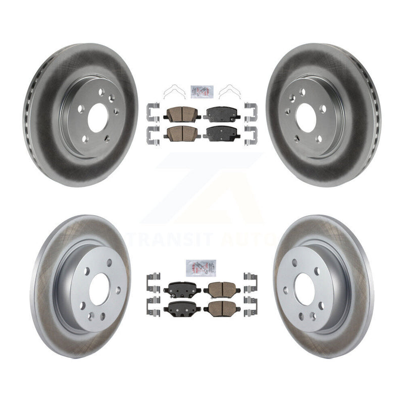 Transit Auto KGA-102666 Disc Brake Kit for 2018-2022 Chevrolet Trax, Buick Encore - Front and Rear