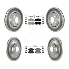 Transit Auto KGA-102669 Disc Brake Kit for 2016-2024 Mazda CX-5 - Front and Rear
