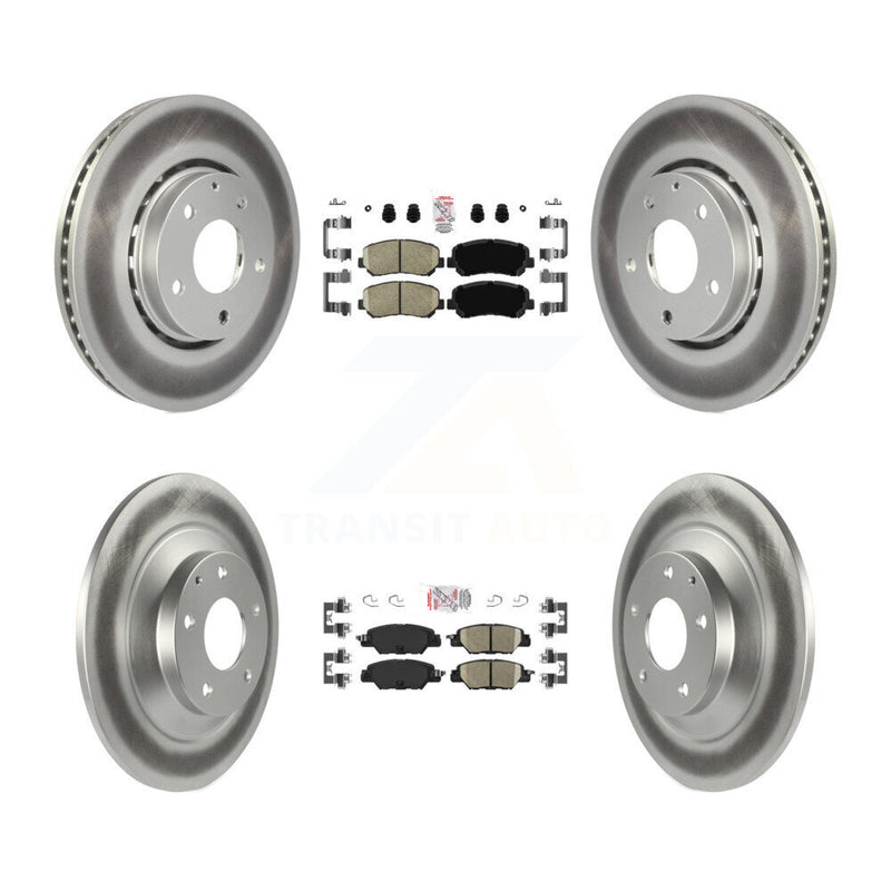 Transit Auto KGA-102669 Disc Brake Kit for 2016-2024 Mazda CX-5 - Front and Rear