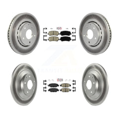 Transit Auto KGA-102670 Disc Brake Kit for 2016-2024 Mazda CX-5 - Front and Rear