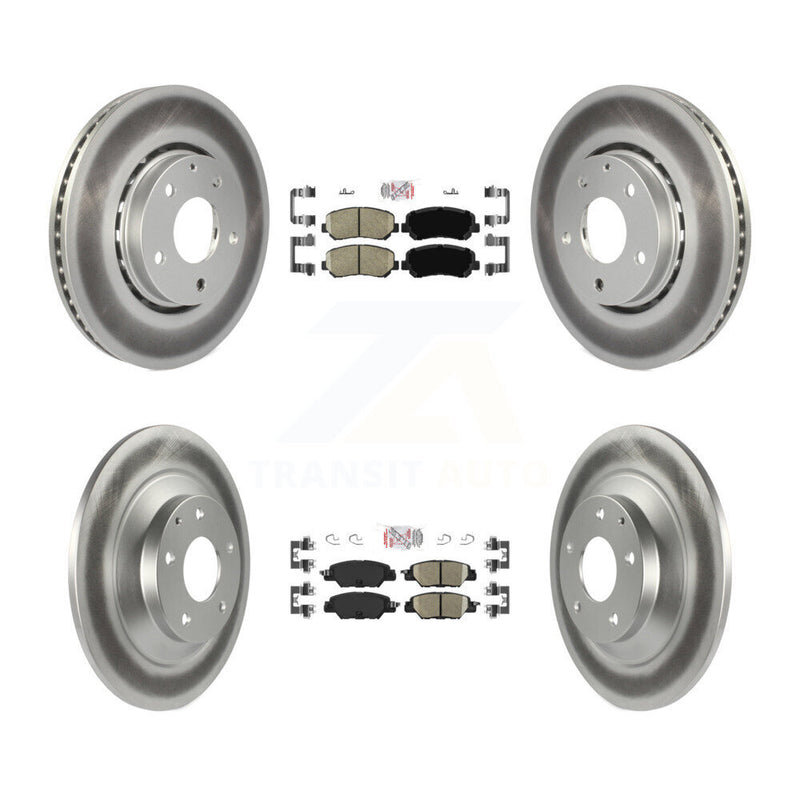 Transit Auto KGA-102670 Disc Brake Kit for 2016-2024 Mazda CX-5 - Front and Rear