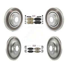 Transit Auto KGA-102671 Disc Brake Kit for 2019-2024 Mazda CX-5 - Front and Rear