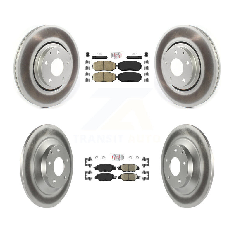 Transit Auto KGA-102671 Disc Brake Kit for 2019-2024 Mazda CX-5 - Front and Rear