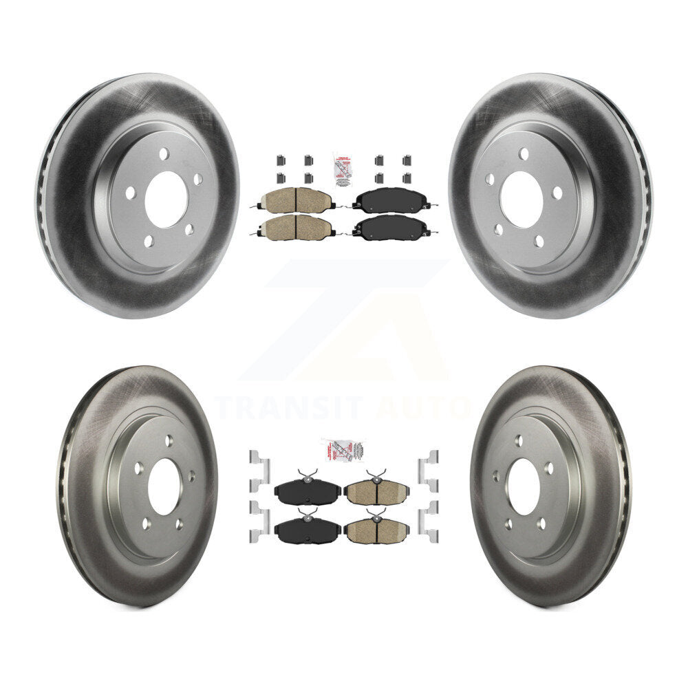 Transit Auto KGA-102678 Disc Brake Kit for 2005-2010 Ford Mustang - Front and Rear