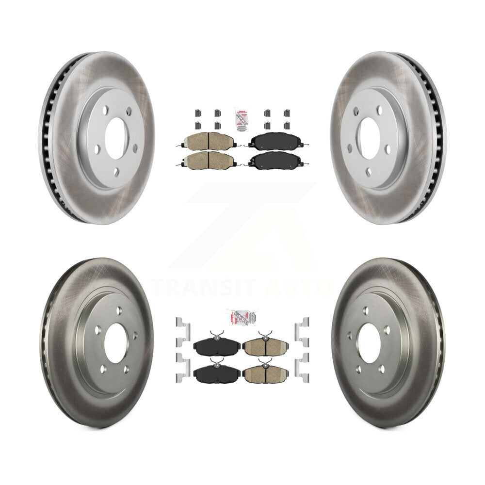 Transit Auto KGA-102679 Disc Brake Kit for 2005-2010 Ford Mustang - Front and Rear