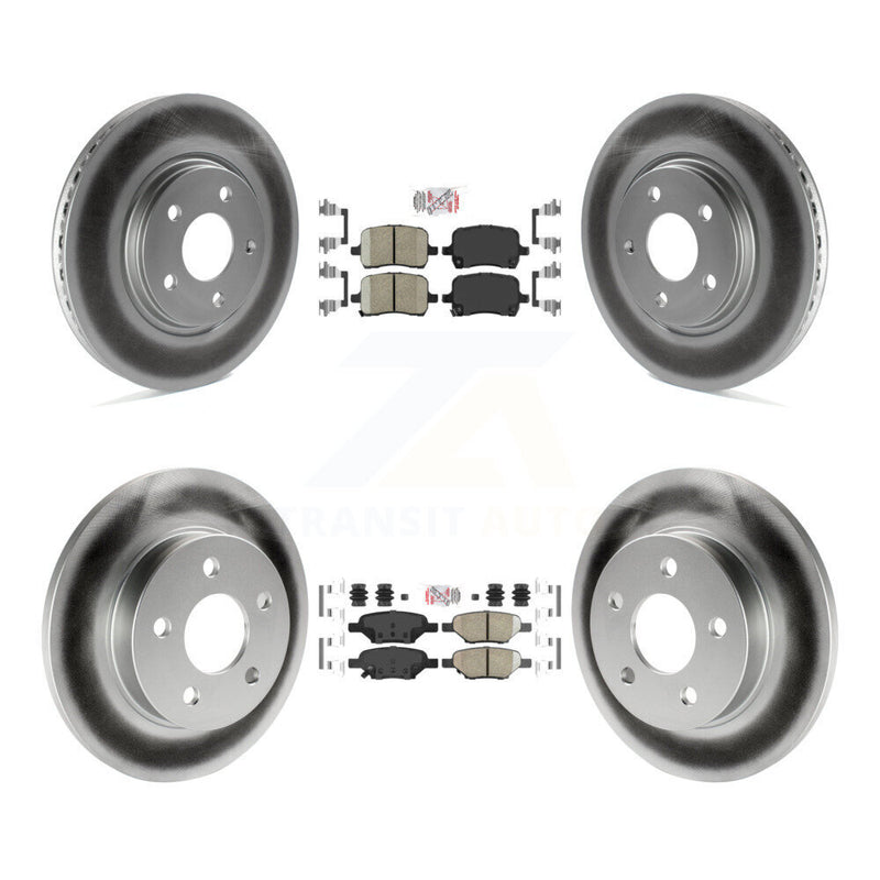 Transit Auto KGA-102682 Disc Brake Kit for 2004-2010 Chevrolet HHR, Pontiac G5 and More - Front and Rear