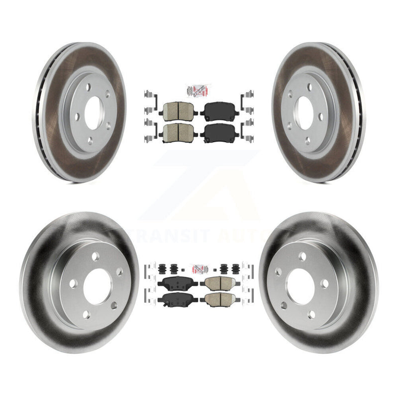 Transit Auto KGA-102684 Disc Brake Kit for 2004-2005 Chevrolet Malibu - Front and Rear
