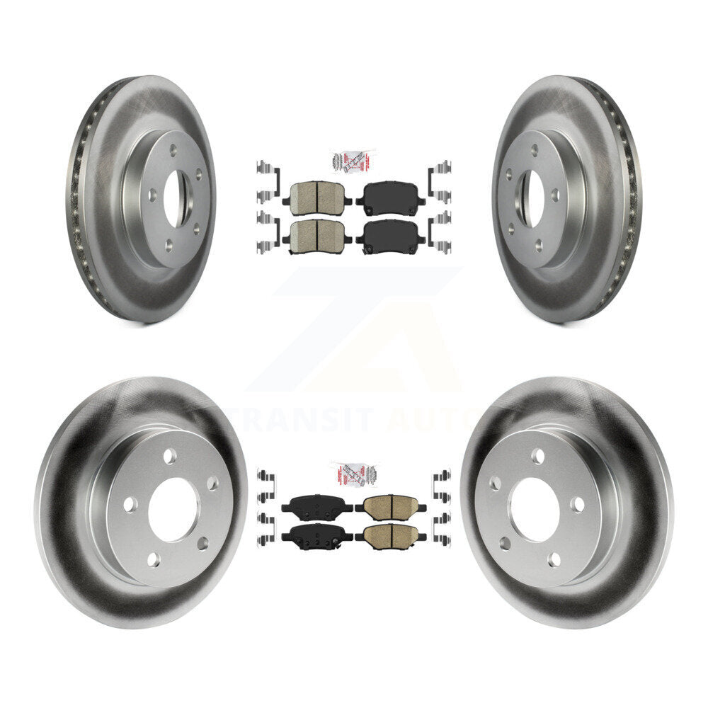 Transit Auto KGA-102685 Disc Brake Kit for 2007-2008 Pontiac G5 - Front and Rear