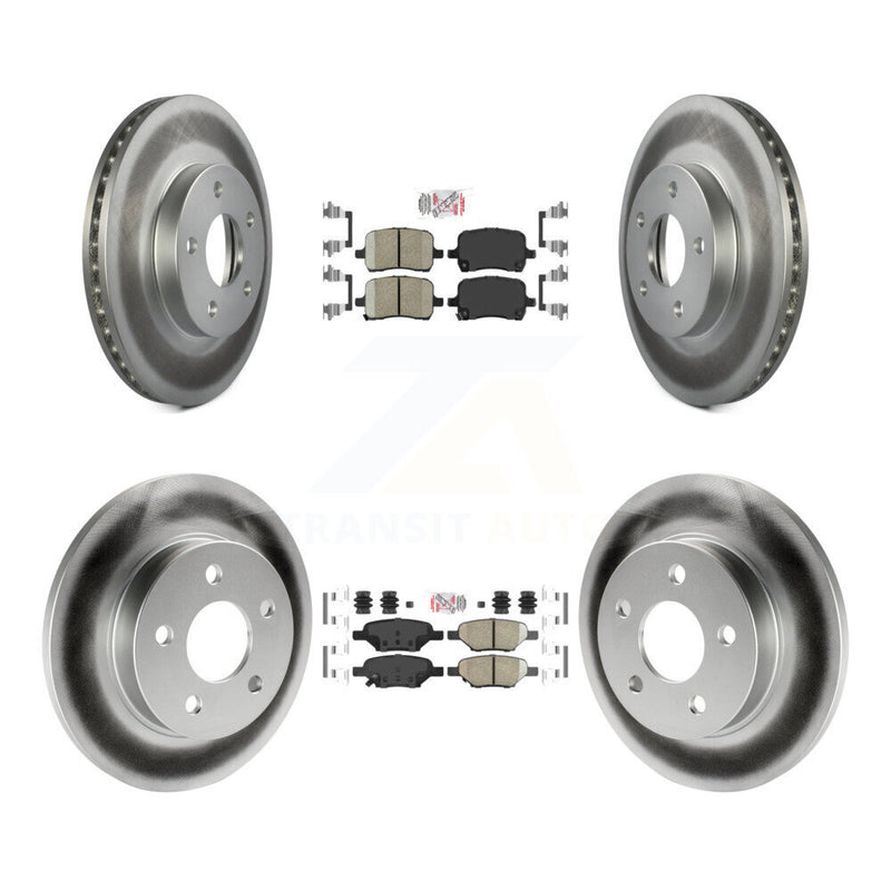 Transit Auto KGA-102687 Disc Brake Kit for 2007-2008 Pontiac G5 - Front and Rear