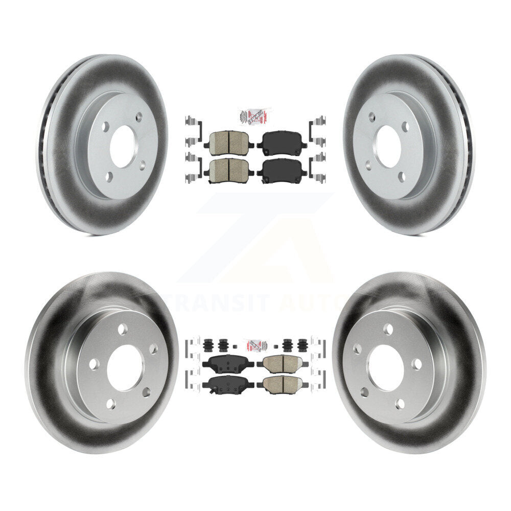 Transit Auto KGA-102688 Disc Brake Kit for 2007-2008 Pontiac G5 - Front and Rear