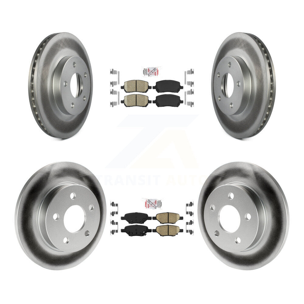 Transit Auto KGA-102690 Disc Brake Kit for 2007-2010 Pontiac G5 - Front and Rear