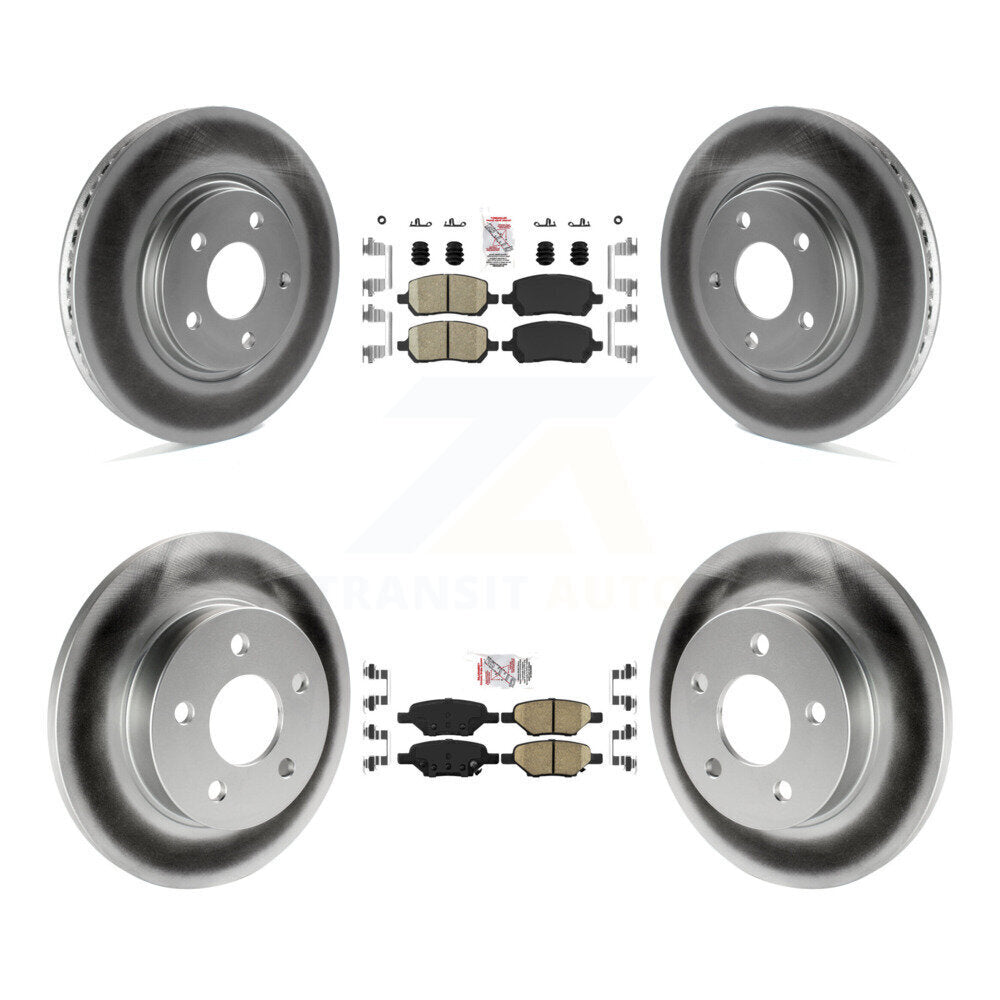 Transit Auto KGA-102691 Disc Brake Kit for 2007-2010 Pontiac G5 - Front and Rear