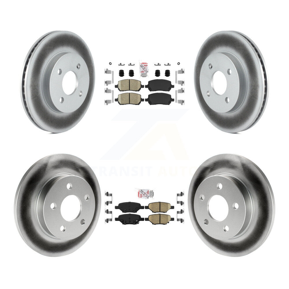 Transit Auto KGA-102693 Disc Brake Kit for 2006-2010 Pontiac G5, Pontiac Pursuit - Front and Rear