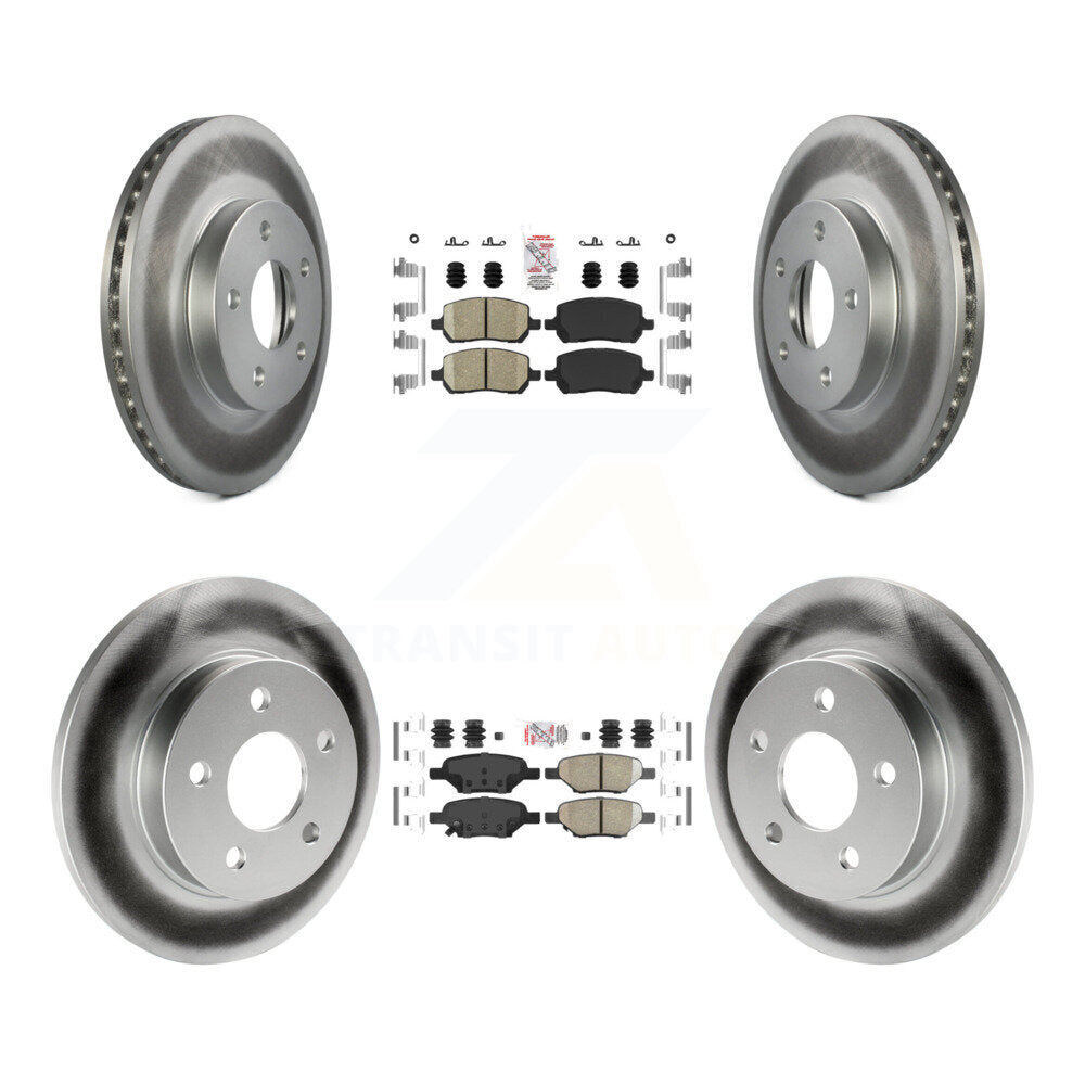 Transit Auto KGA-102695 Disc Brake Kit for 2007-2010 Pontiac G5 - Front and Rear