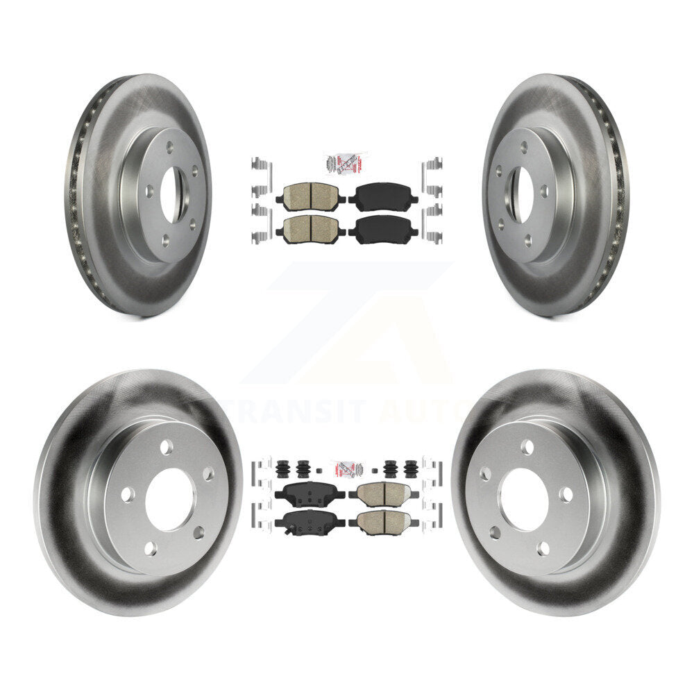 Transit Auto KGA-102696 Disc Brake Kit for 2007-2010 Pontiac G5 - Front and Rear