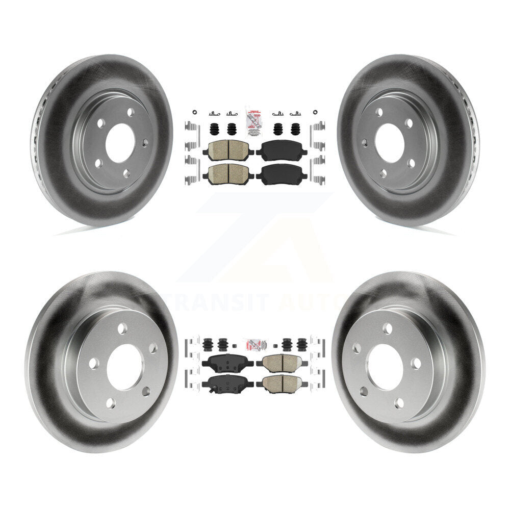Transit Auto KGA-102697 Disc Brake Kit for 2007-2010 Pontiac G5 - Front and Rear